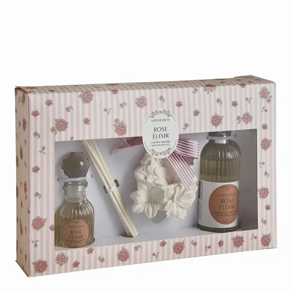 Coffrets et boîtes - Coffret découverte Les Intemporelles en Fleurs - Rose Elixir - MATHILDE M.
