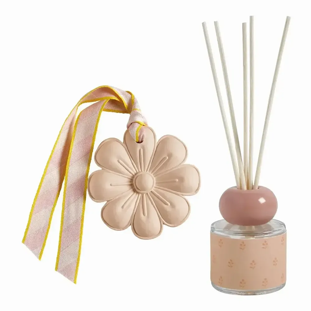 Coffrets et boîtes - Coffret diffuseur de parfum 40 ml et décor Bain de Soleil - Perle de Coco - MATHILDE M.