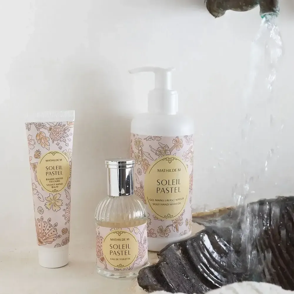 Cosmétiques - Baume mains Velours 30 ml - Soleil Pastel - MATHILDE M.