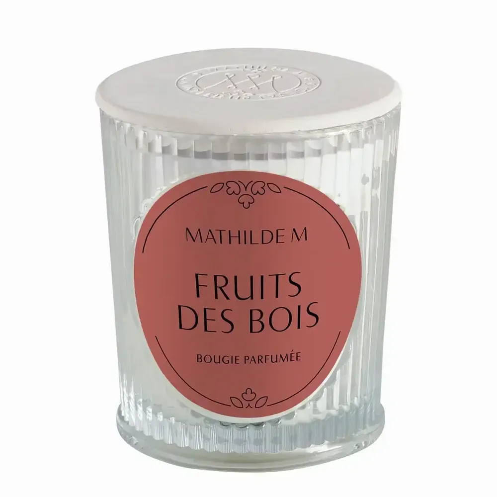 Bougies - Bougie parfumée Les Intemporelles 145 g - Fruits des Bois - MATHILDE M.