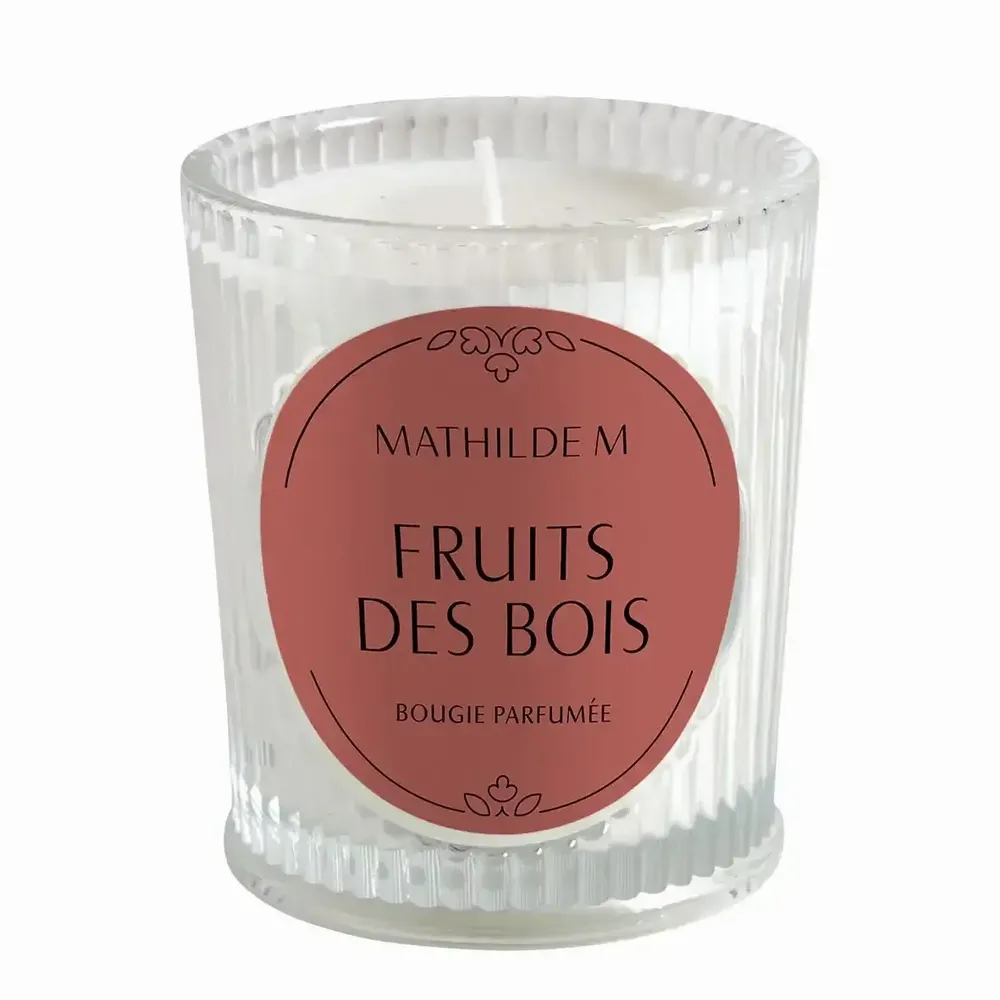 Bougies - Bougie parfumée Les Intemporelles 145 g - Fruits des Bois - MATHILDE M.