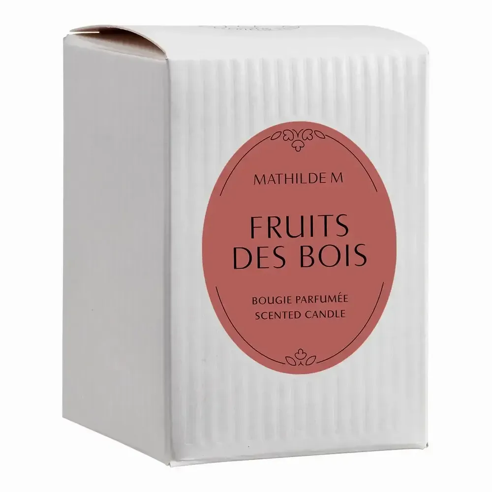 Bougies - Bougie parfumée Les Intemporelles 145 g - Fruits des Bois - MATHILDE M.