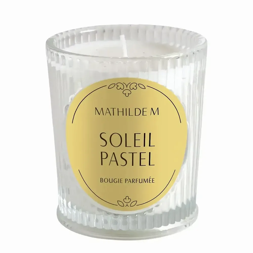 Candles - Les Intemporelles scented candle 145 g - Soleil Pastel - MATHILDE M.