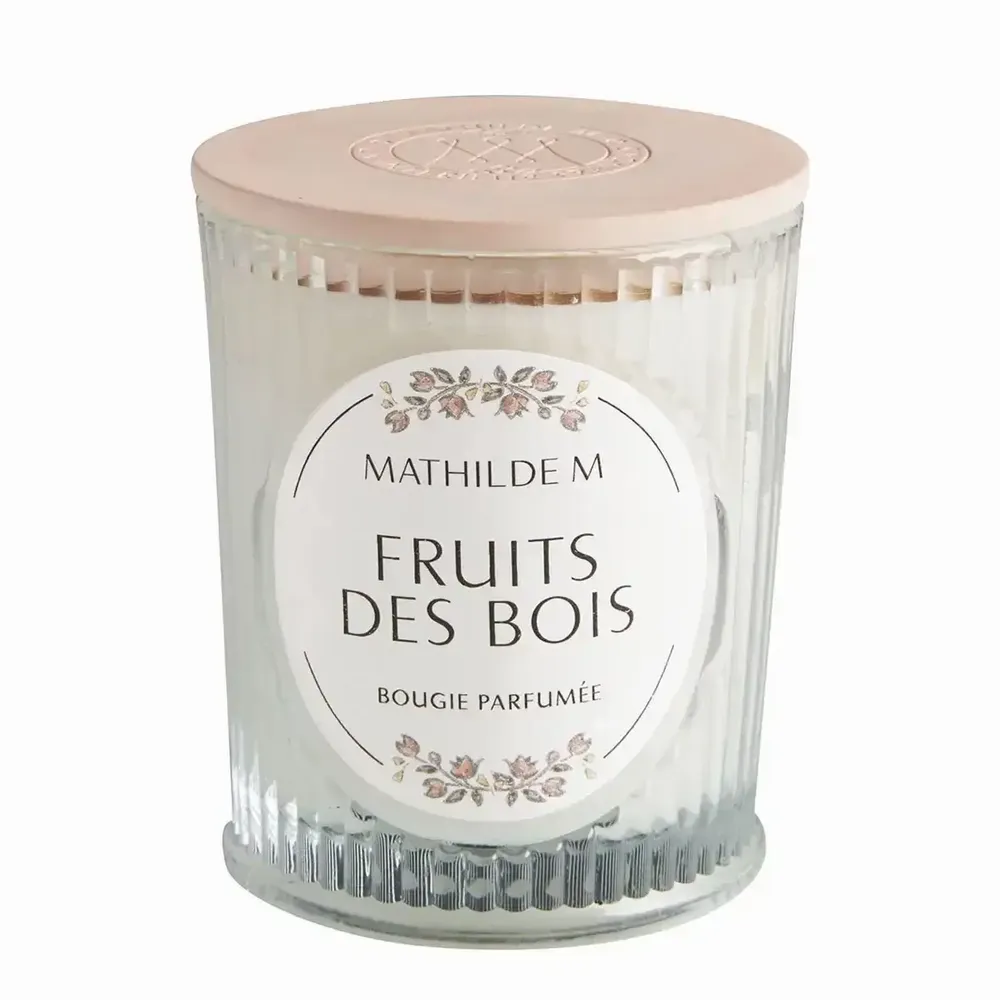Candles - Les Intemporelles en Fleurs scented candle 145 g - Forest Fruits - MATHILDE M.