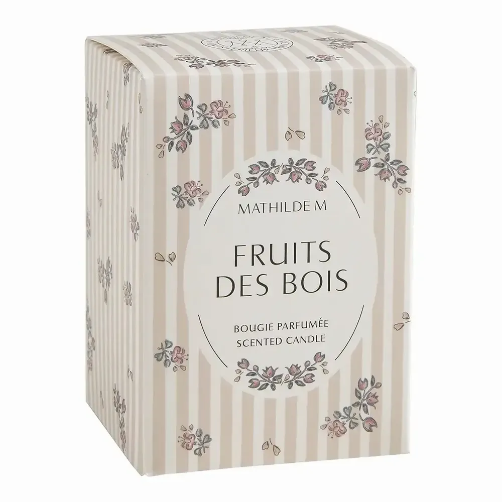 Candles - Les Intemporelles en Fleurs scented candle 145 g - Forest Fruits - MATHILDE M.