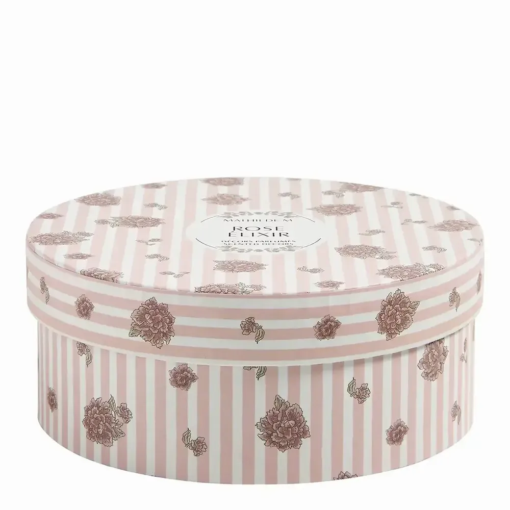 Parfums pour soi et eaux de toilette - Coffret Fleur parfumée Les Intemporelles en Fleurs - Rose Elixir - MATHILDE M.