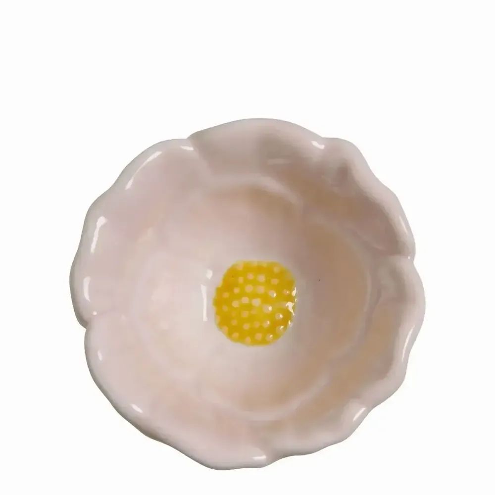 Decorative objects - Tulip egg cup on light pink sandstone dia 6 x 10.8 cm - MATHILDE M.