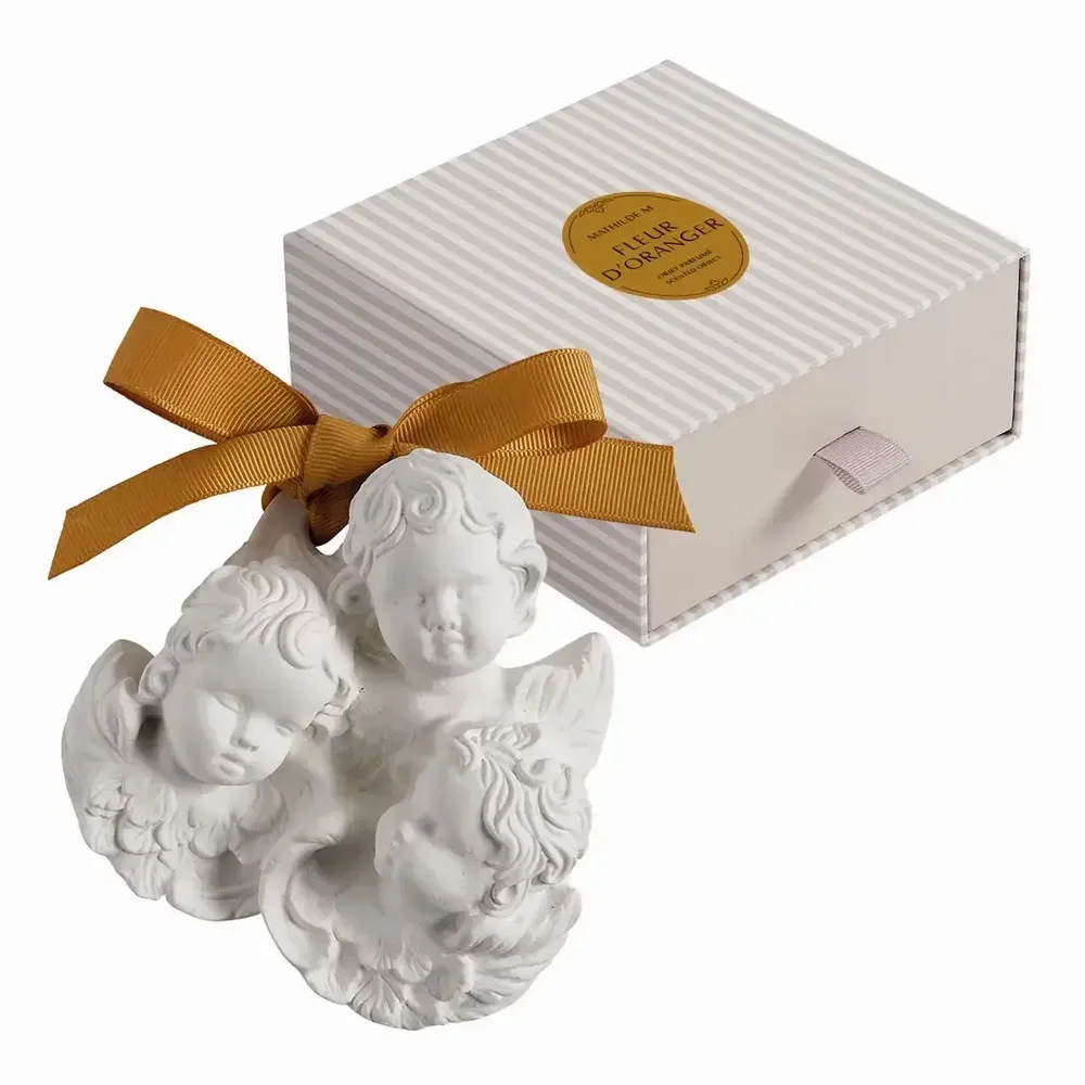 Parfums d'intérieur - Décor parfumé Angelots - Fleur d'Oranger - MATHILDE M.