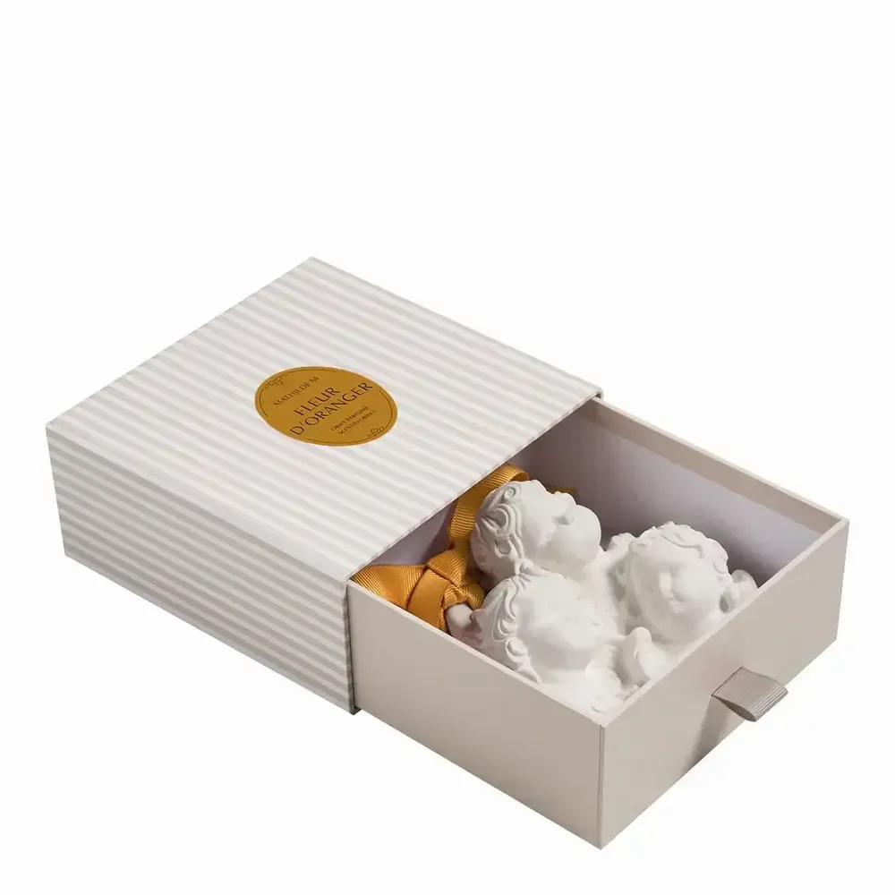 Parfums d'intérieur - Décor parfumé Angelots - Fleur d'Oranger - MATHILDE M.