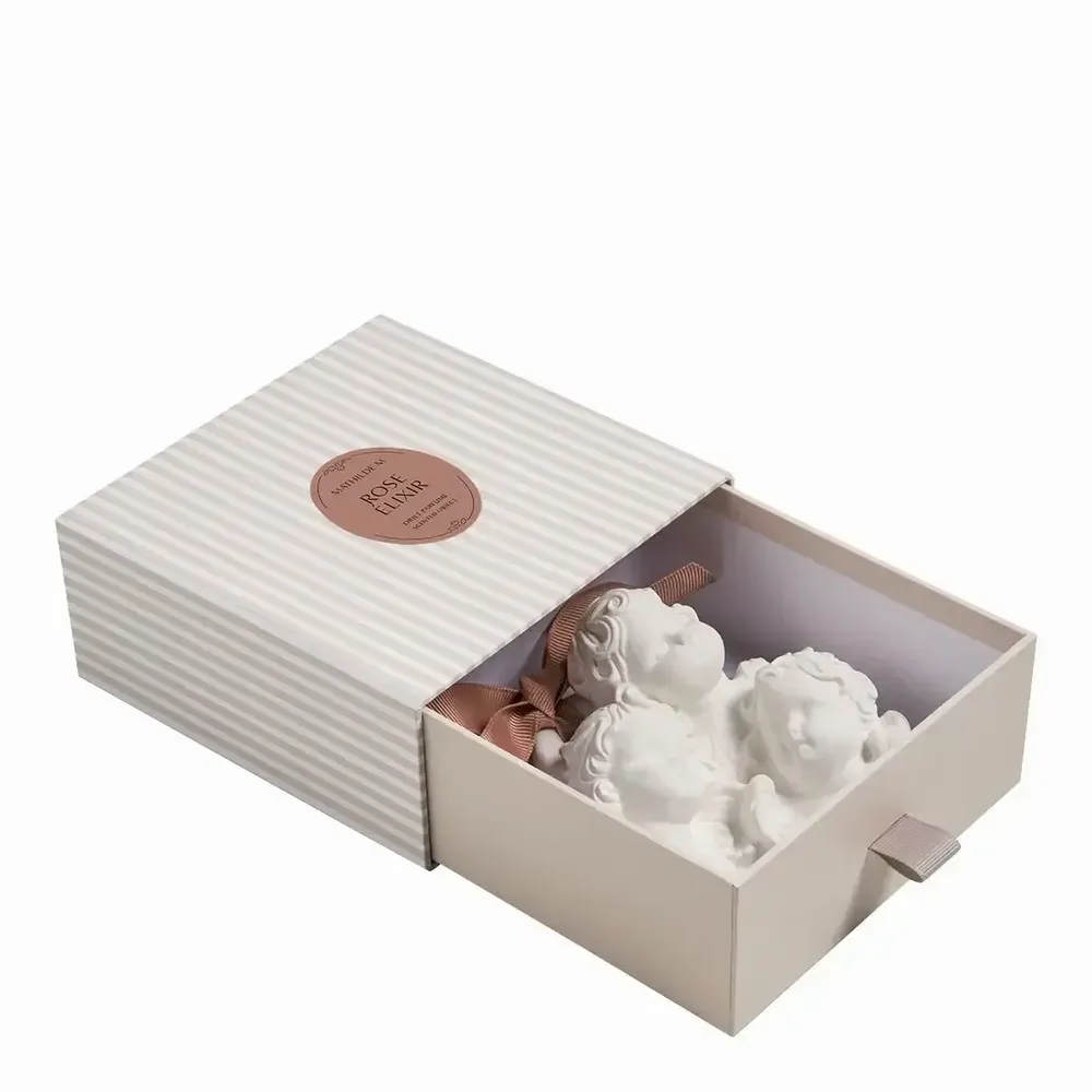 Parfums d'intérieur - Décor parfumé Angelots - Rose Elixir - MATHILDE M.