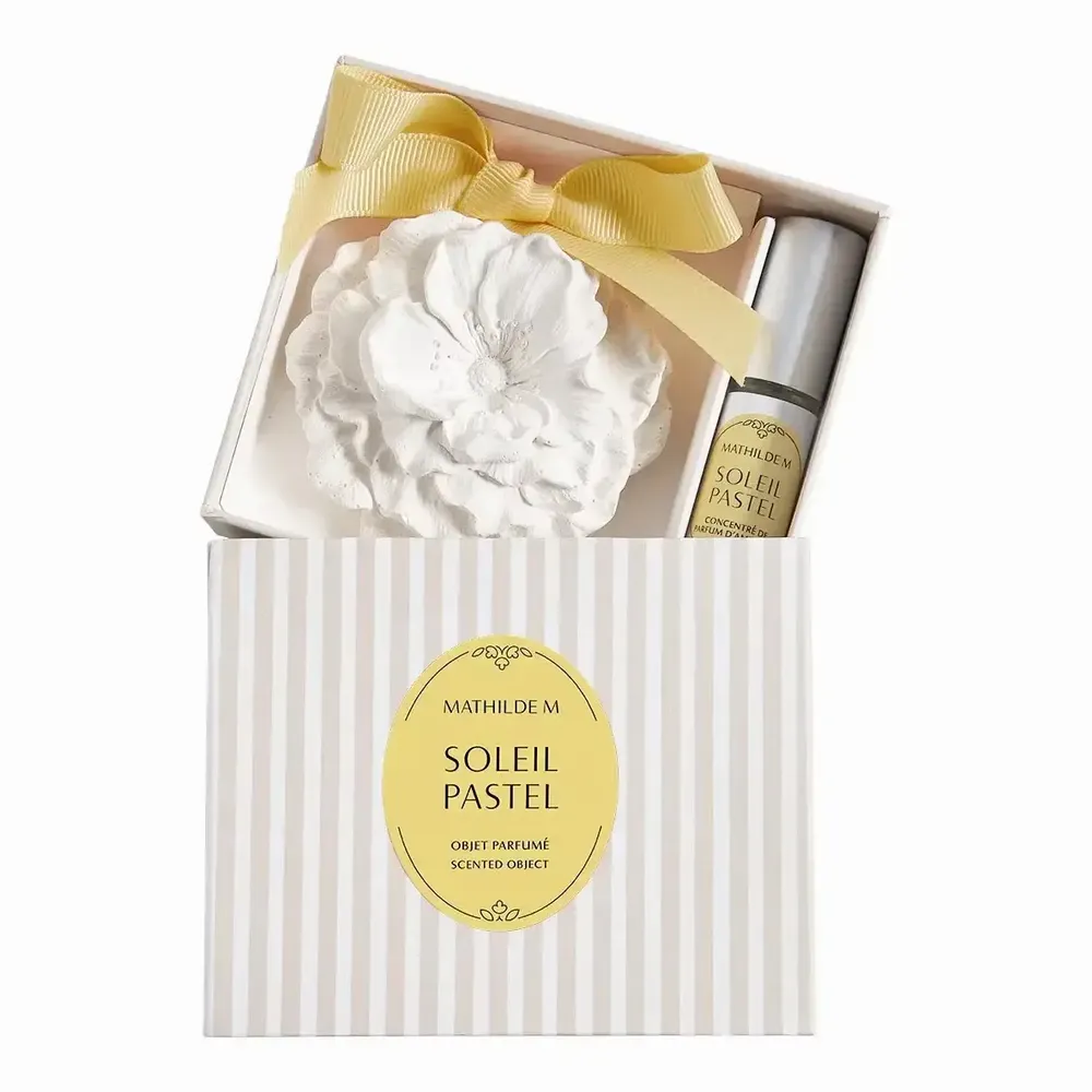 Coffrets et boîtes - Décor parfumé et concentré de parfum Les Intemporelles 4 ml - Soleil Pastel - MATHILDE M.