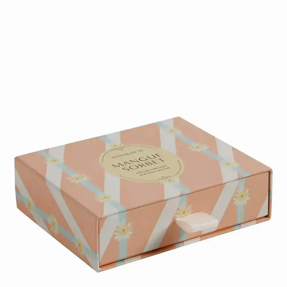 Coffrets et boîtes - Décor parfumé et concentré de parfum Bain de Soleil - Mangue Sorbet - MATHILDE M.