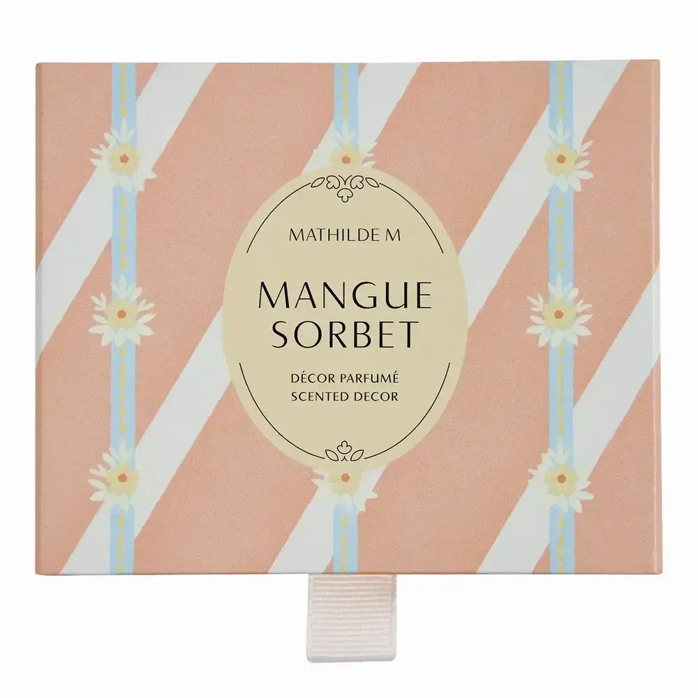 Coffrets et boîtes - Décor parfumé et concentré de parfum Bain de Soleil - Mangue Sorbet - MATHILDE M.