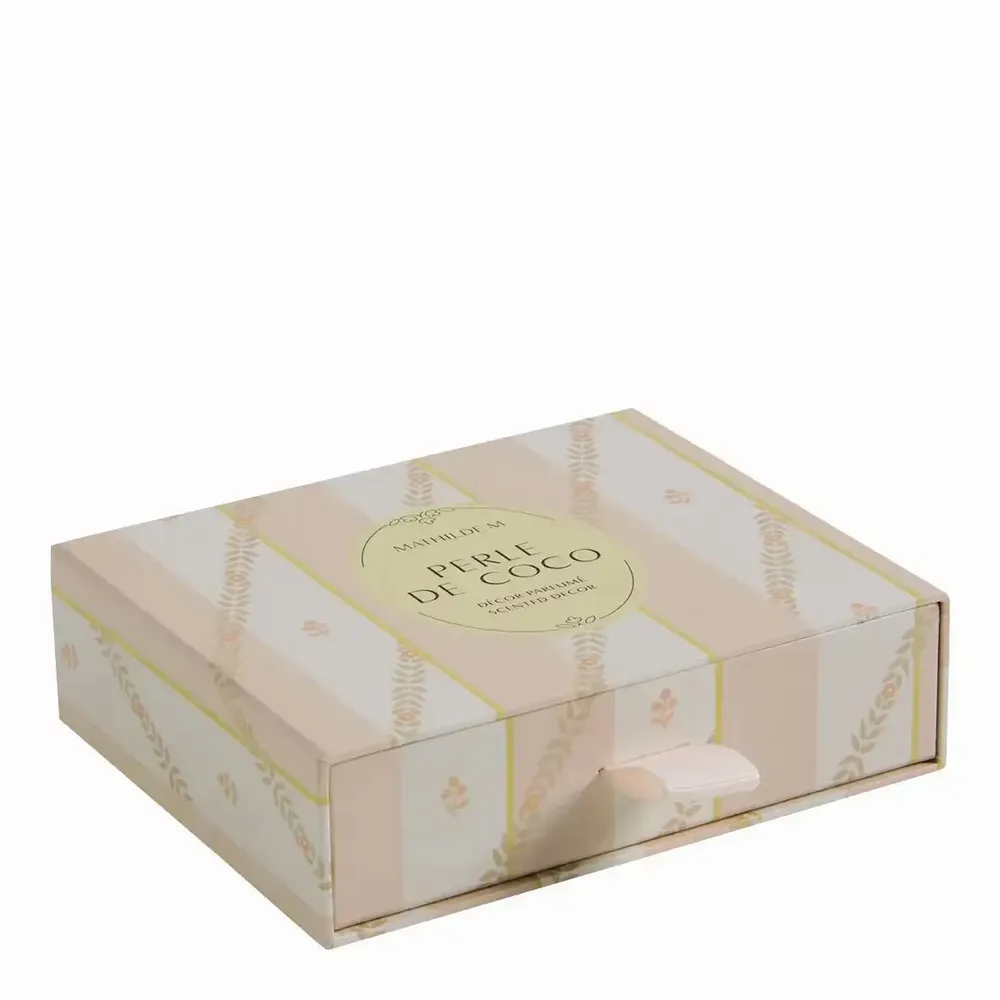 Caskets and boxes - Scented decor and Bain de Soleil perfume concentrate - Perle de Coco - MATHILDE M.