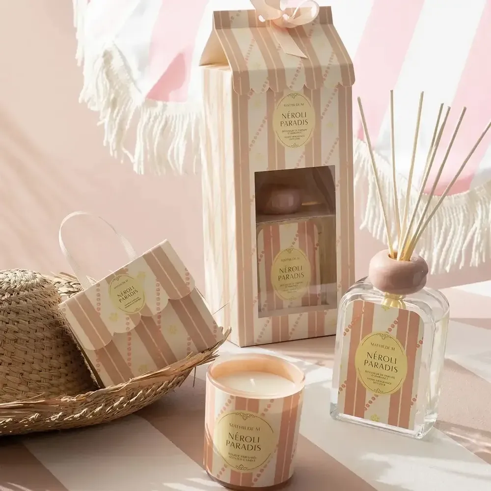 Diffuseurs de parfums - Diffuseur de parfum d'ambiance Bain de Soleil 150 ml - Néroli Paradis - MATHILDE M.