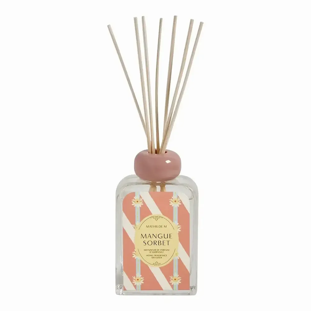 Scent diffusers - Bain de Soleil room fragrance diffuser 150 ml - Mango Sorbet - MATHILDE M.