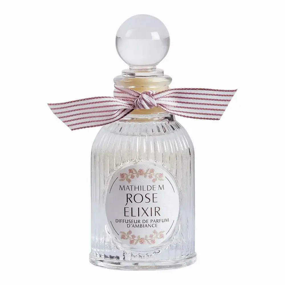 Scent diffusers - Les Intemporelles en Fleurs home fragrance diffuser 90 ml - Rose Elixir - MATHILDE M.
