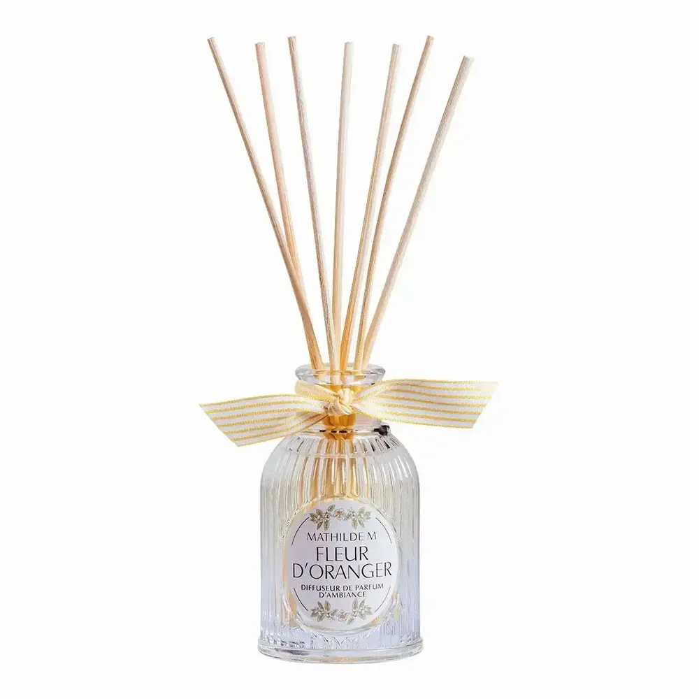 Diffuseurs de parfums - Diffuseur de parfum d'ambiance Les Intemporelles en Fleurs 90 ml Fleur d'Oranger - MATHILDE M.