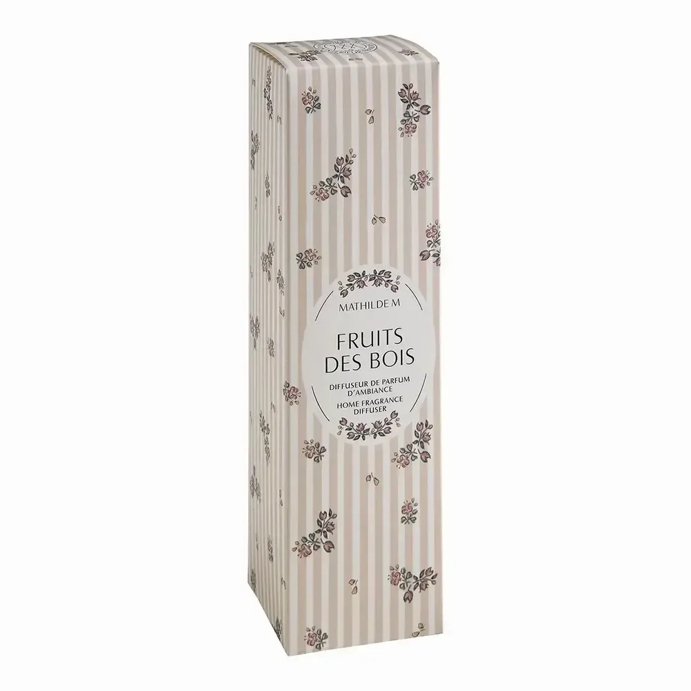 Diffuseurs de parfums - Diffuseur de parfum d'ambiance Les Intemporelles en Fleurs 90 ml Fruits des Bois - MATHILDE M.