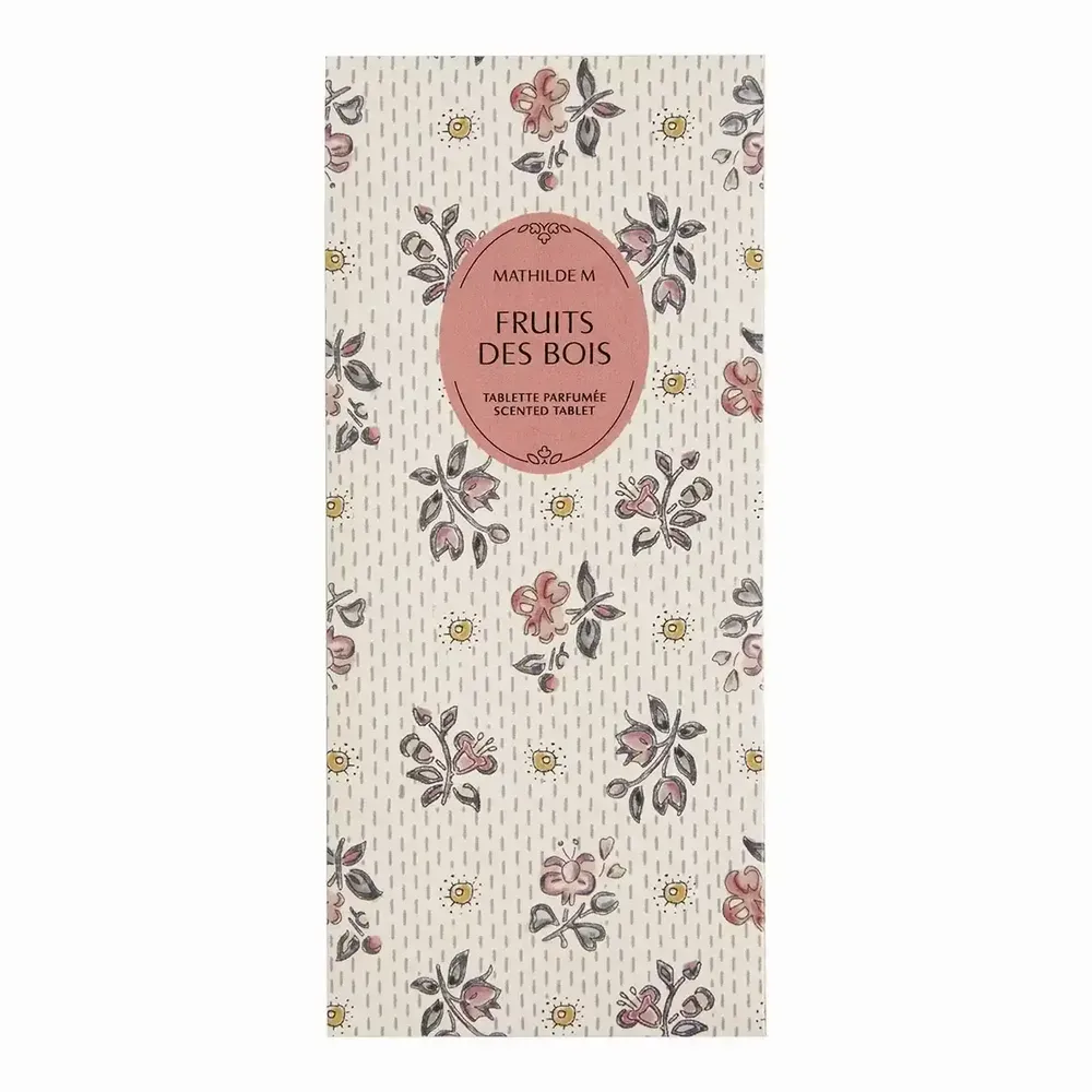 Parfums d'intérieur - Tablette parfumée Secret d'armoire - Fruits des Bois - MATHILDE M.