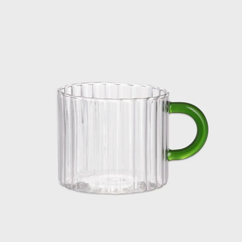 Glass - Glass whimsey rainbow / set of 4 - AND NOOK