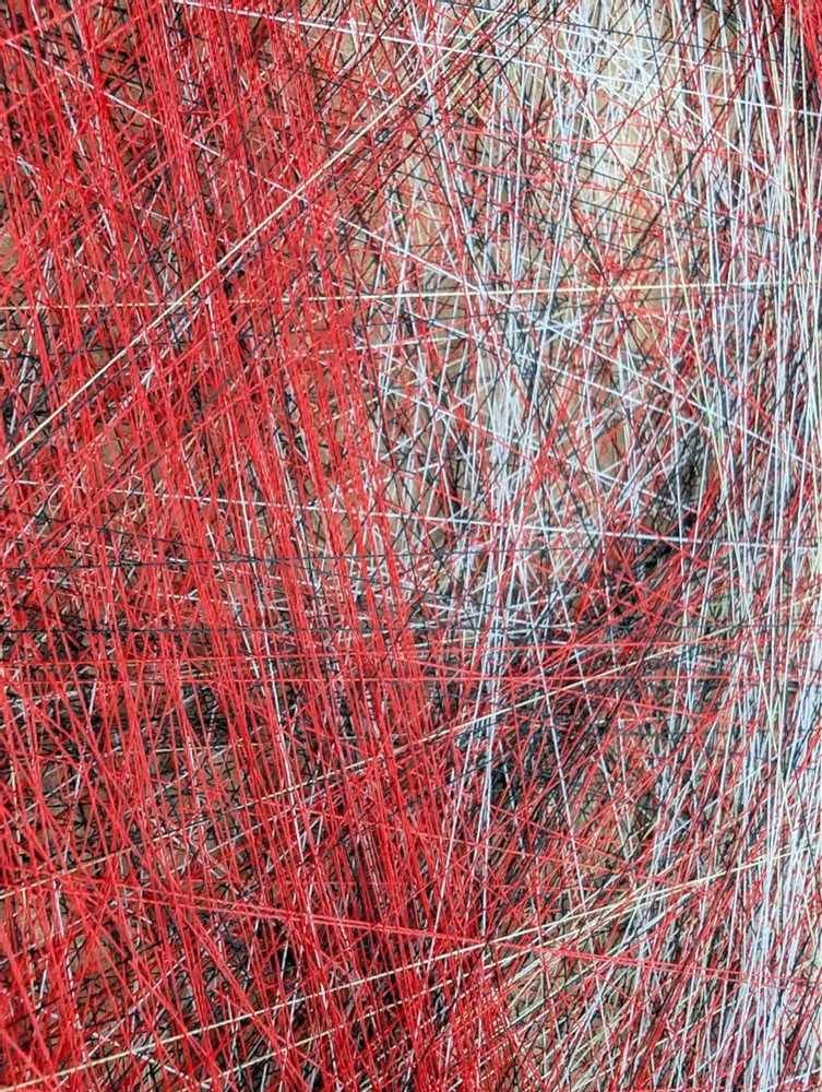 Decorative objects - Veil of Passion / work of art / handmade with the silky threads only - ART NITKA