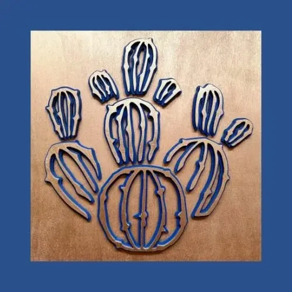 Other wall decoration - Textured wooden & embossed wall decoration - THORN OF LIGHT - LUMBRA BY PELLAS