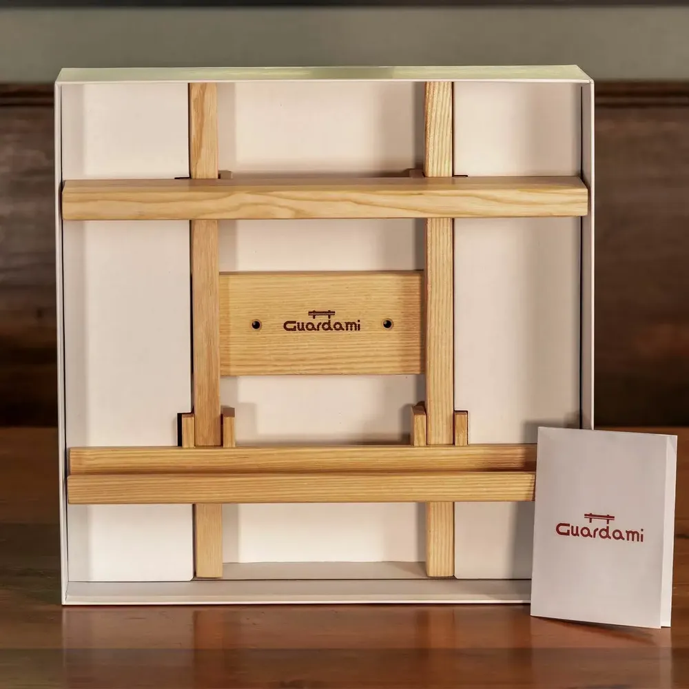 Kitchens furniture - Wall-Mounted Adjustable Display Frame, Olive ash - GUARDAMI