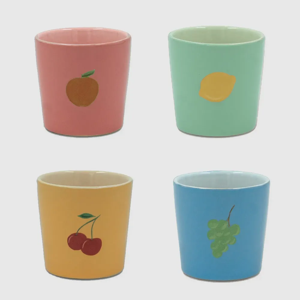 Mugs - Mug fruitful / set of 4 - AND NOOK