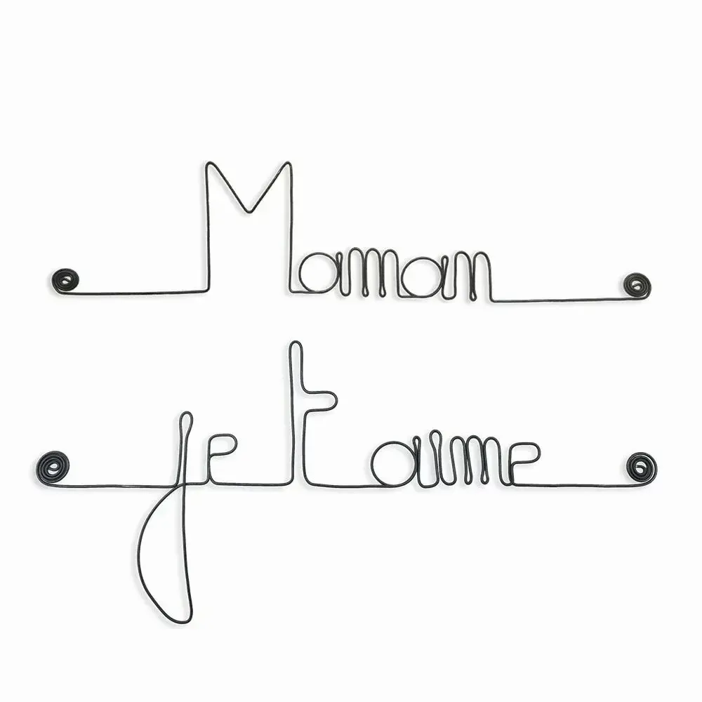 Other wall decoration - Mother's Day Gift  “Mom I Love You” - Wall Decor - BIJOUX DE MUR