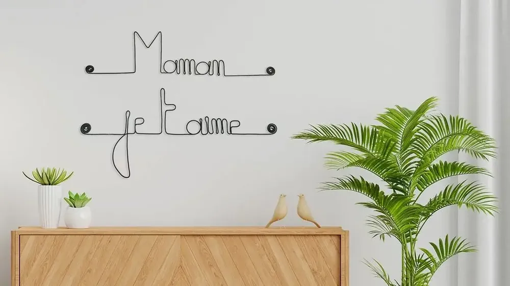 Other wall decoration - Mother's Day Gift  “Mom I Love You” - Wall Decor - BIJOUX DE MUR