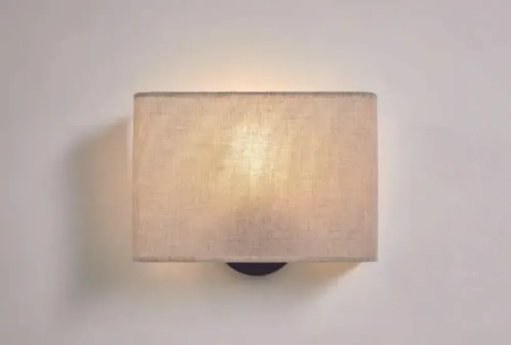 Wall lamps - CORBA U wall lamp black - LUXCAMBRA