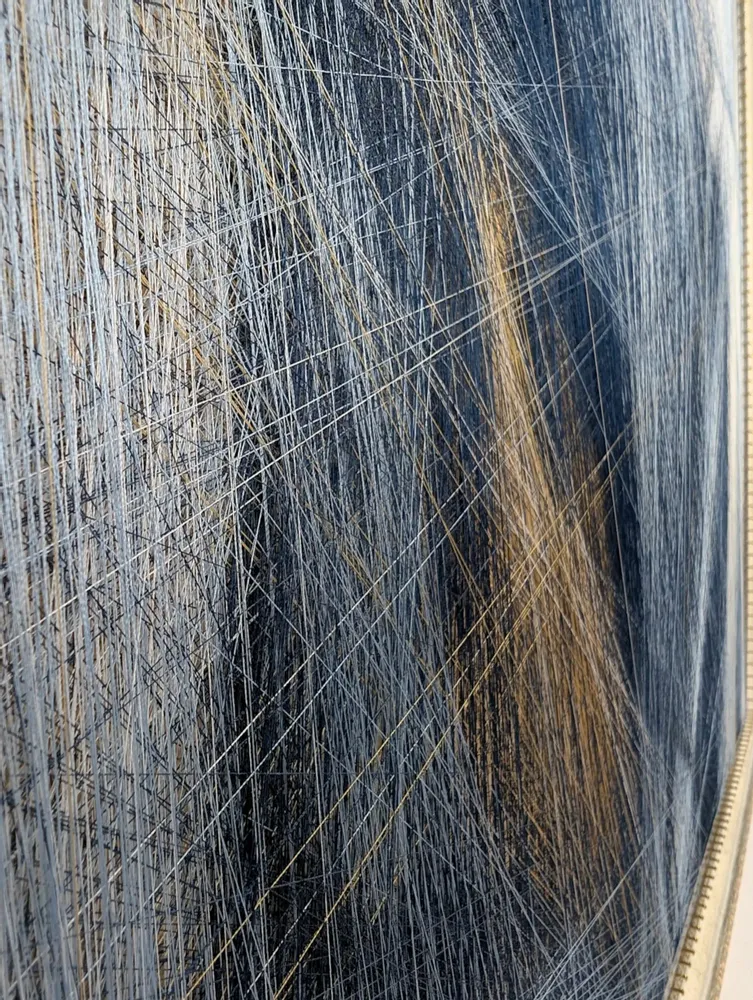 Pièces uniques - Mystère oriental / œuvre d'art aux fils de soie / art contemporain - ART NITKA