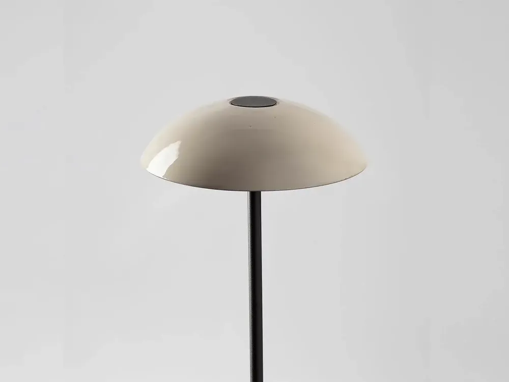 Lampes de table - ABSIDIOLA lampe à poser avec abat-jour en céramique plato - LUXCAMBRA