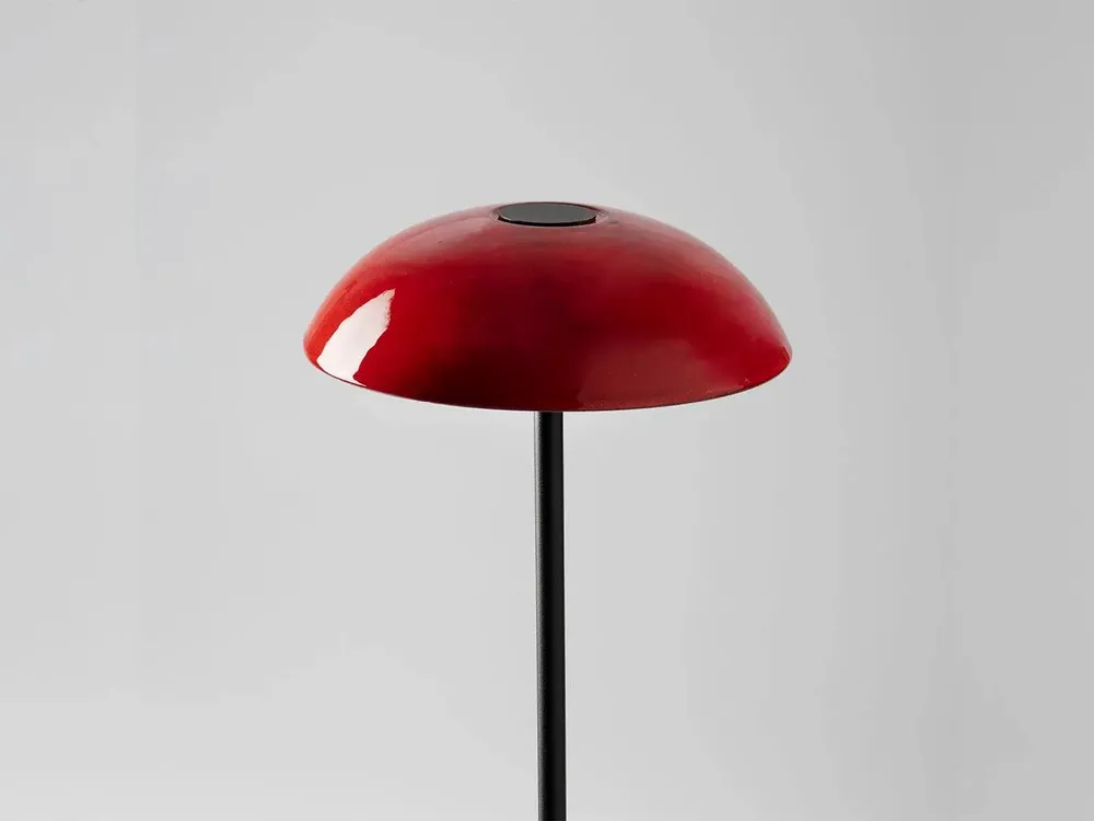 Lampes de table - ABSIDIOLA lampe à poser avec abat-jour en céramique plato - LUXCAMBRA