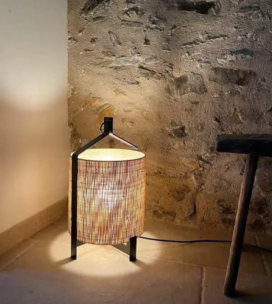 Table lamps - FANAL black table lamp 48cm - LUXCAMBRA