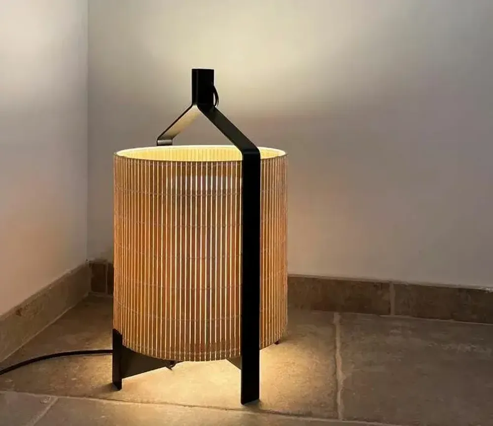 Table lamps - FANAL black table lamp 48cm - LUXCAMBRA