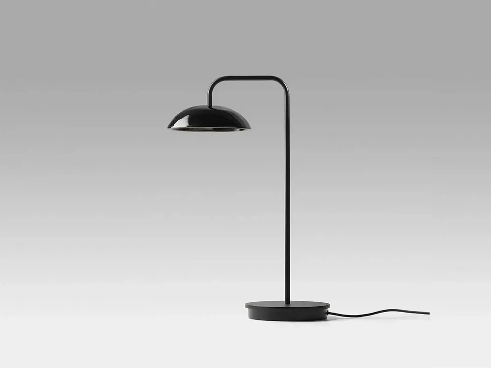 Table lamps - ABSIDIOLA short arm table lamp in ceramic plato - LUXCAMBRA