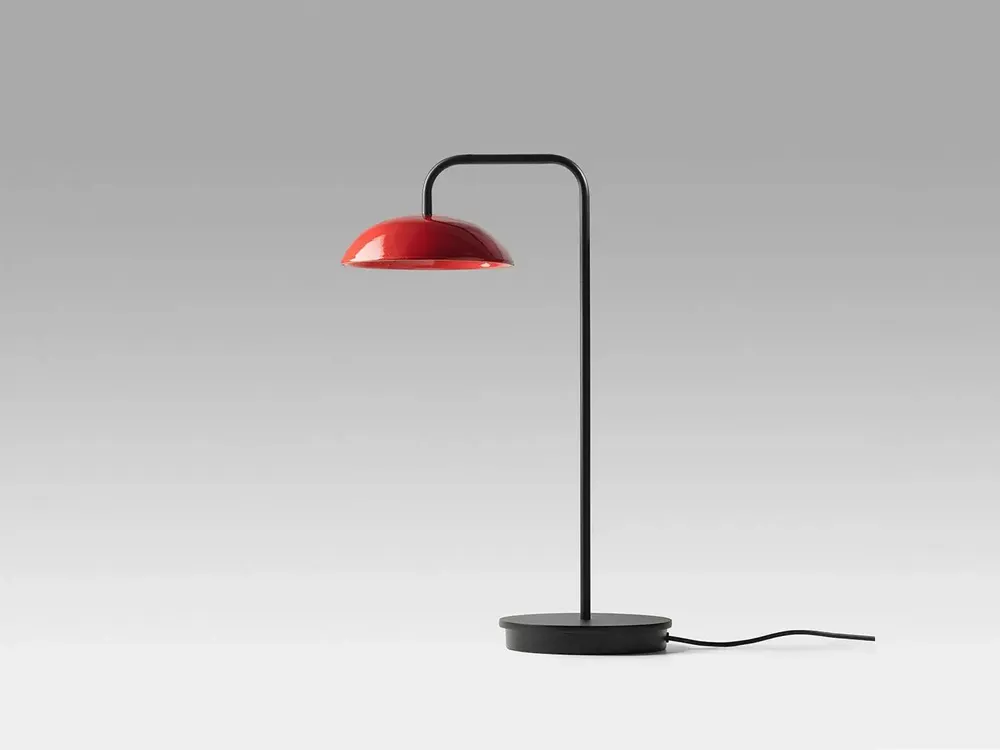 Table lamps - ABSIDIOLA short arm table lamp in ceramic plato - LUXCAMBRA
