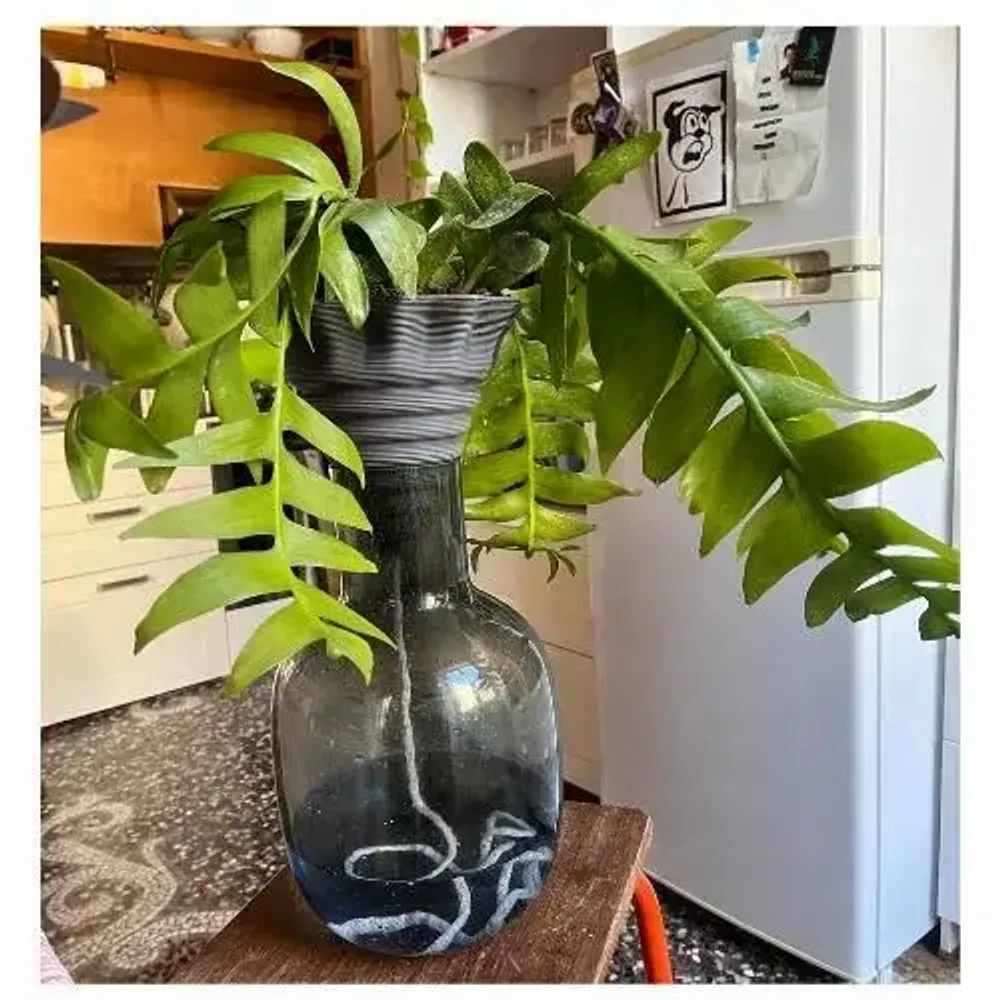 Vases - Nomad XL clay pot - design - 3D self-irrigating plant pot. - COMMON PLACE