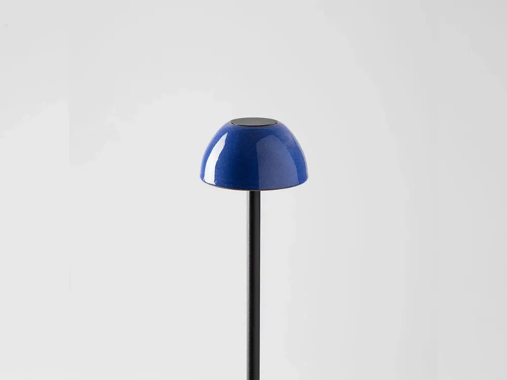 Floor lamps - ABSIDIOLA floor lamp mini 10cm lampshade in alabaster or ceramic - LUXCAMBRA