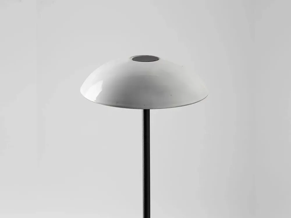 Floor lamps - ABSIDIOLA floor lamp plato 20cm ceramic shade - LUXCAMBRA