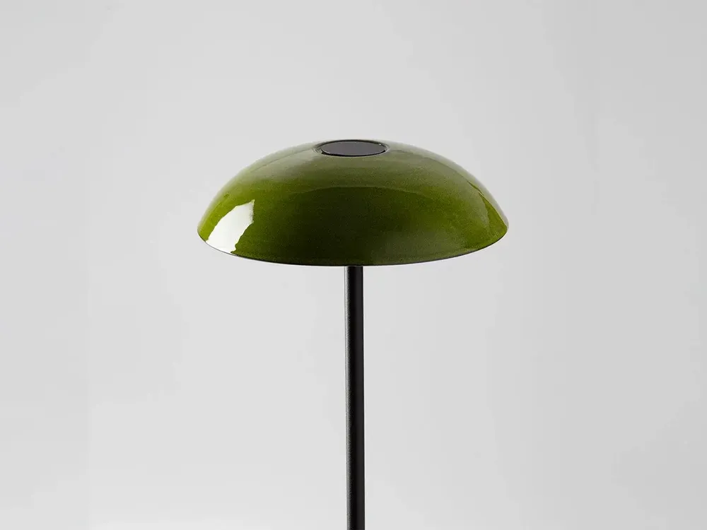 Floor lamps - ABSIDIOLA floor lamp plato 20cm ceramic shade - LUXCAMBRA