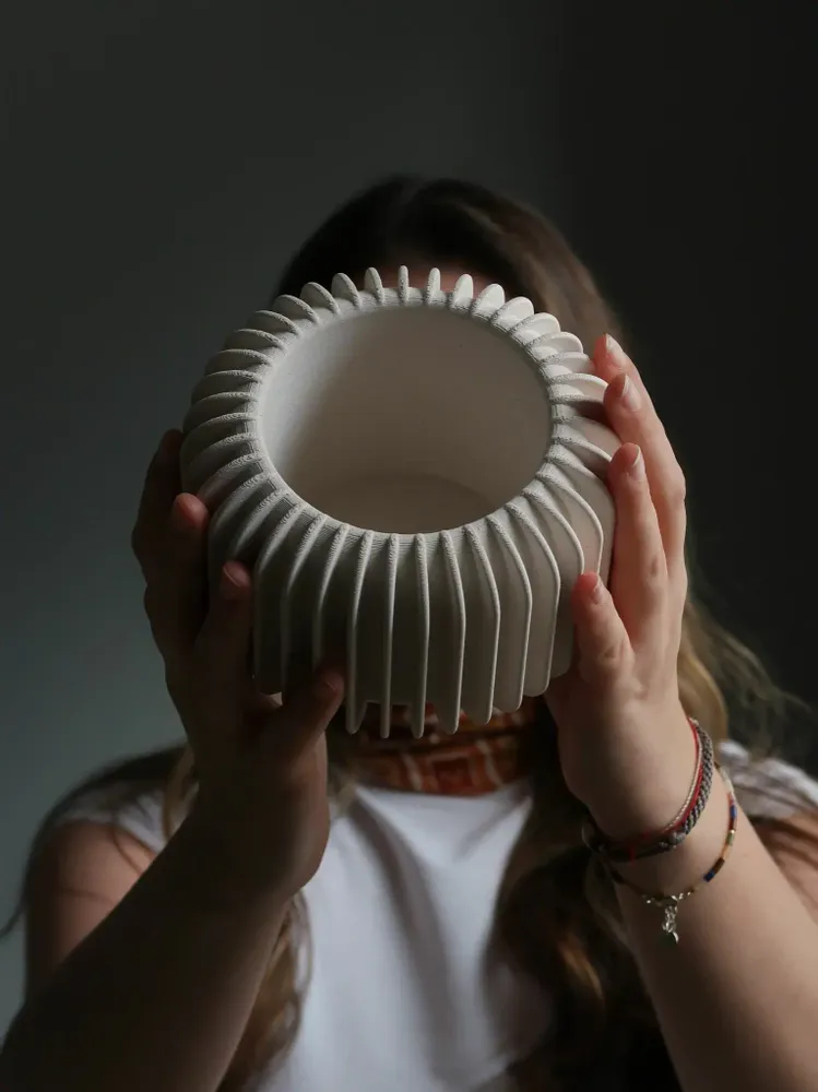 Floral decoration - INDOOR PLANTER - VORENA SUSTAINABLE DESIGN - MENDELEK STUDIO