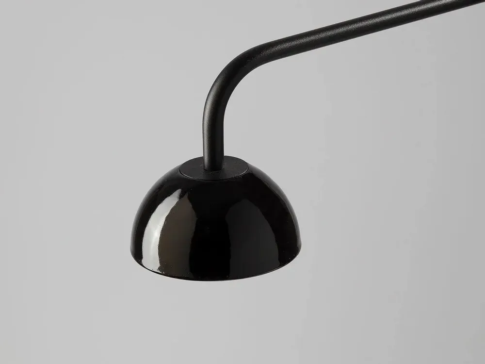 Floor lamps - ABSIDIOLA floor lamp brazo mini alabaster or ceramic lampshade - LUXCAMBRA