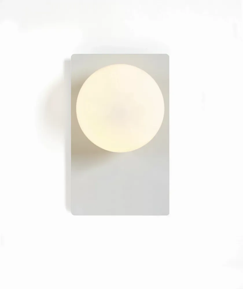 Wall lamps - GLOS white wall lamp - LUXCAMBRA