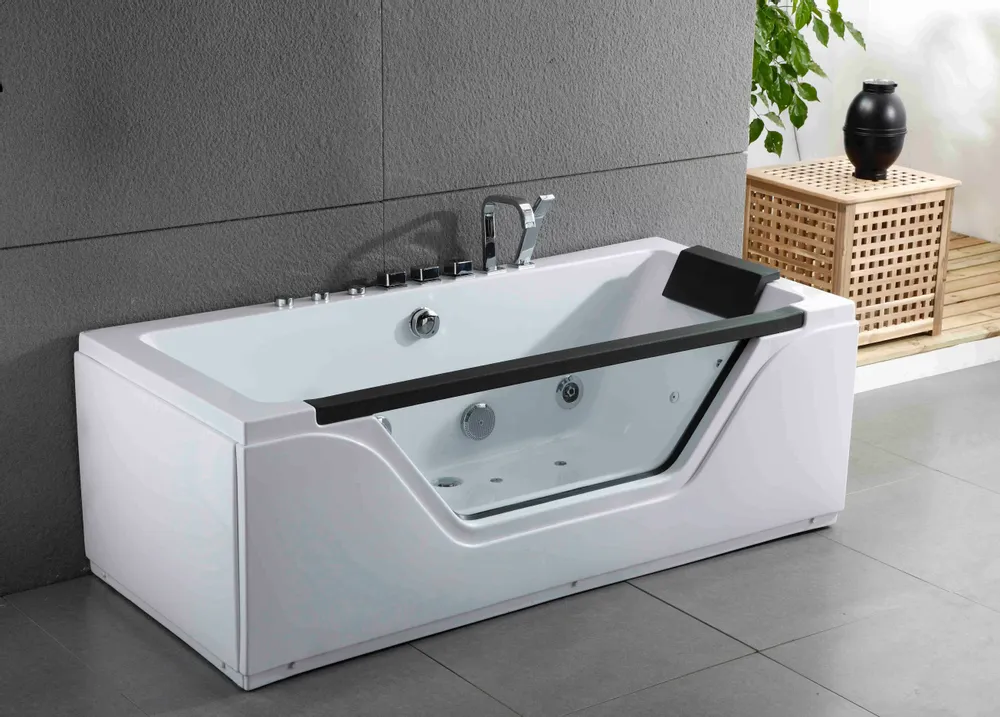 Baignoires - Baignoire Balnéo Tahiti Jets, 170x80cm, By Spalina - SPALINA