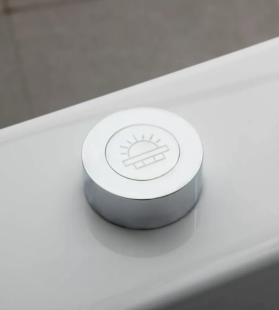 Baignoires - Baignoire Balnéo Tahiti Jets, 170x80cm, By Spalina - SPALINA