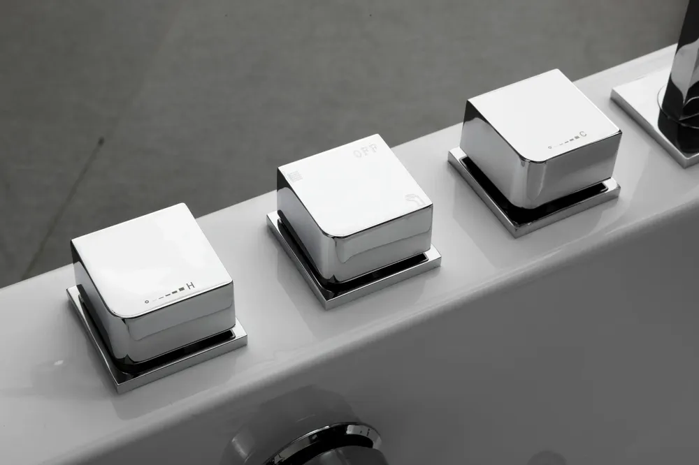 Baignoires - Baignoire Balnéo Tahiti Jets, 170x80cm, By Spalina - SPALINA