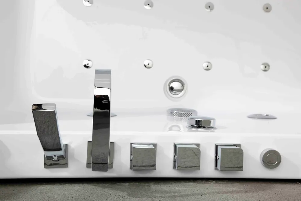 Baignoires - Baignoire Balnéo Tahiti Jets, 170x80cm, By Spalina - SPALINA